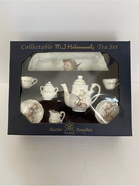Vintage Reuter Porzellan Hummel Ceramic Tea Set New